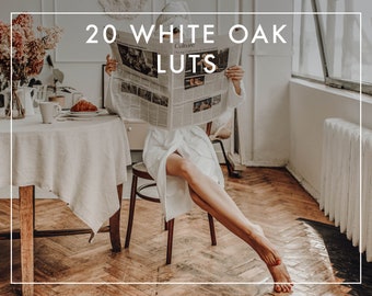 20 WITTE EIKEN LUT's voor video's / Adobe Premiere Pro / After Effects / Final Cut Pro