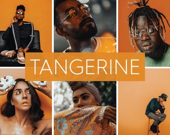 Ajustes preestablecidos móviles de Lightroom Tangerine, Ajustes preestablecidos de Lightroom, Ajustes preestablecidos móviles para Instagram, Ajustes preestablecidos de luz, Lr Photo Filter DNG