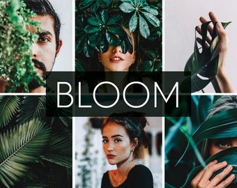 Ajustes preestablecidos móviles de Lightroom Bloom, Ajustes preestablecidos de Lightroom, Ajustes preestablecidos móviles para Instagram, Ajustes preestablecidos de luz, Filtro de fotos Lr DNG