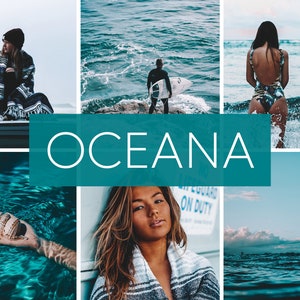 Lightroom Mobile Presets Oceana, Lightroom Presets, Mobile Presets for Instagram, Light Presets, Lr Photo Filter DNG
