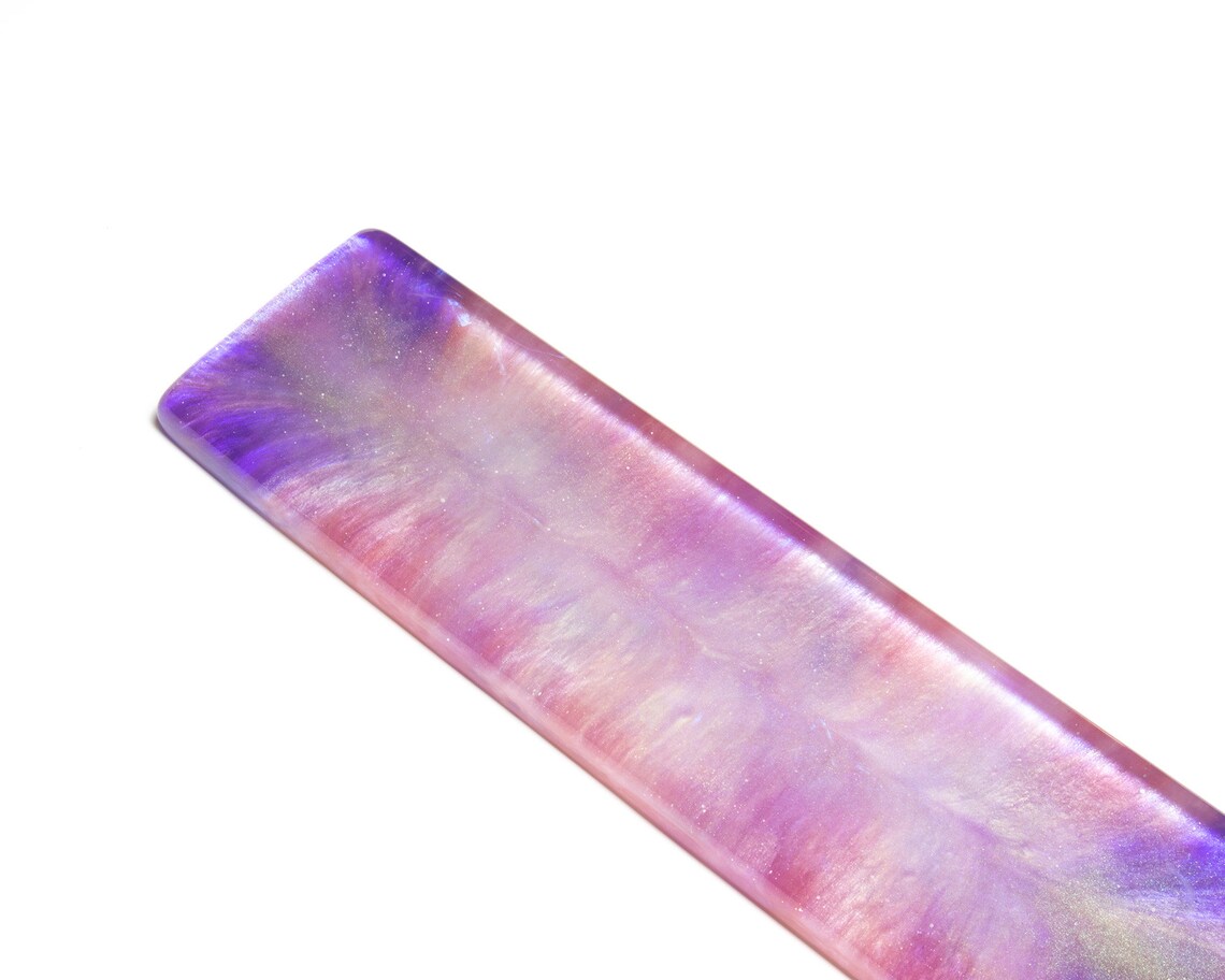 Artisan wrist rest resin handmade rouge pink wrist rests Etsy