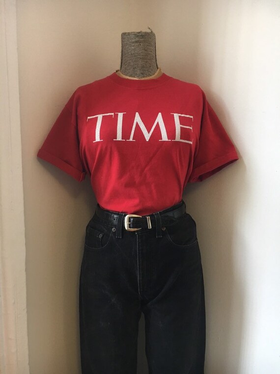 90s Vintage Time Magazine T-Shirt M
