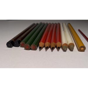 AW Faber Castell Drawing Art Pencil Set Vintage Tin 13 Variety Of Pencils image 10