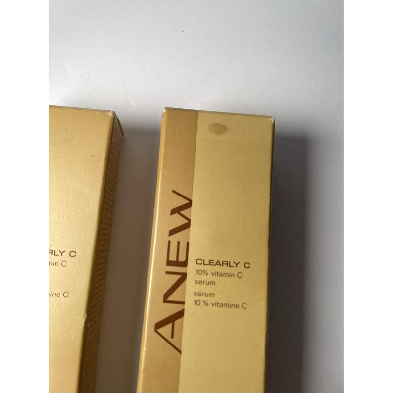 Avon Anew Clearly C 10% Vitamin-C-Serum 1 fl oz NOS 2001 2 Flaschen Bild 2