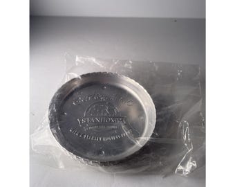 VTG Stanhome Aluminium Metall Cocktail Untersetzer Stanley Home Produkte 5 Neu