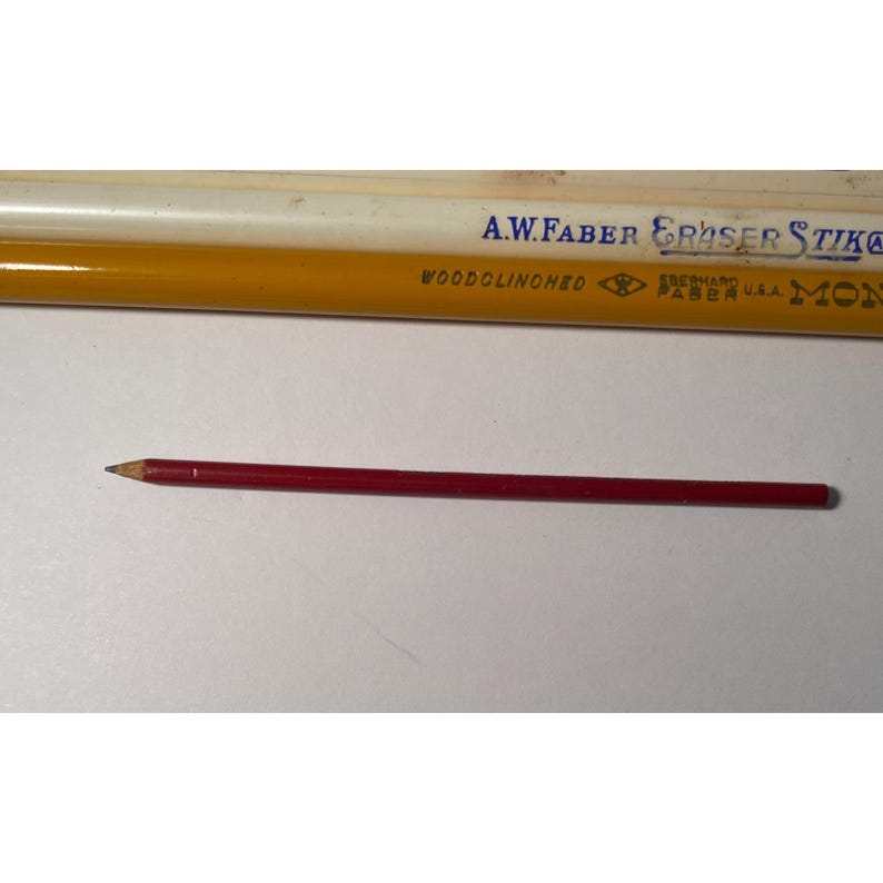 AW Faber Castell Drawing Art Pencil Set Vintage Tin 13 Variety Of Pencils image 7