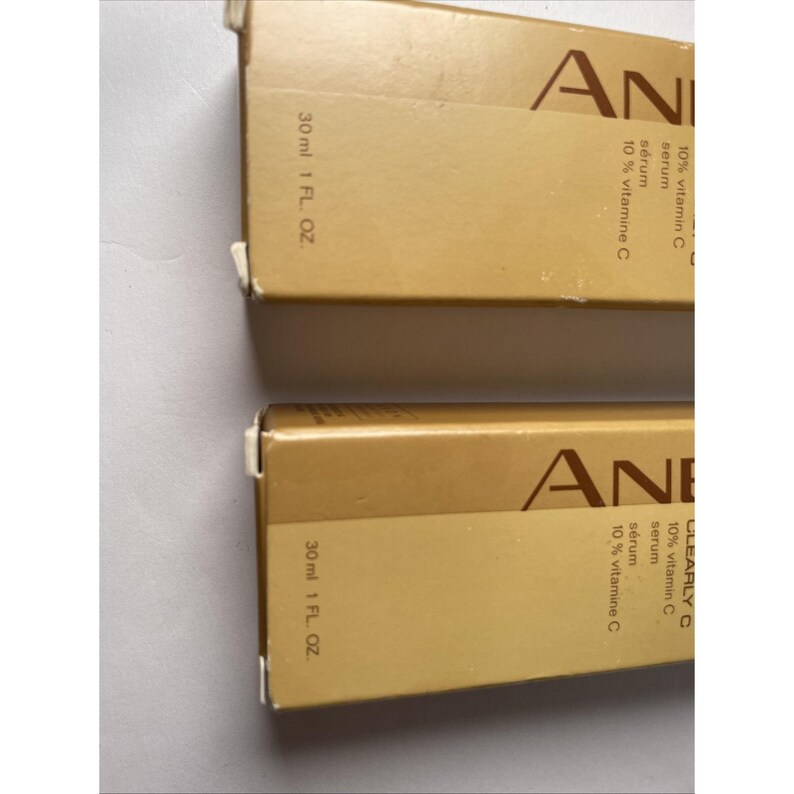 Avon Anew Clearly C 10% Vitamin-C-Serum 1 fl oz NOS 2001 2 Flaschen Bild 4
