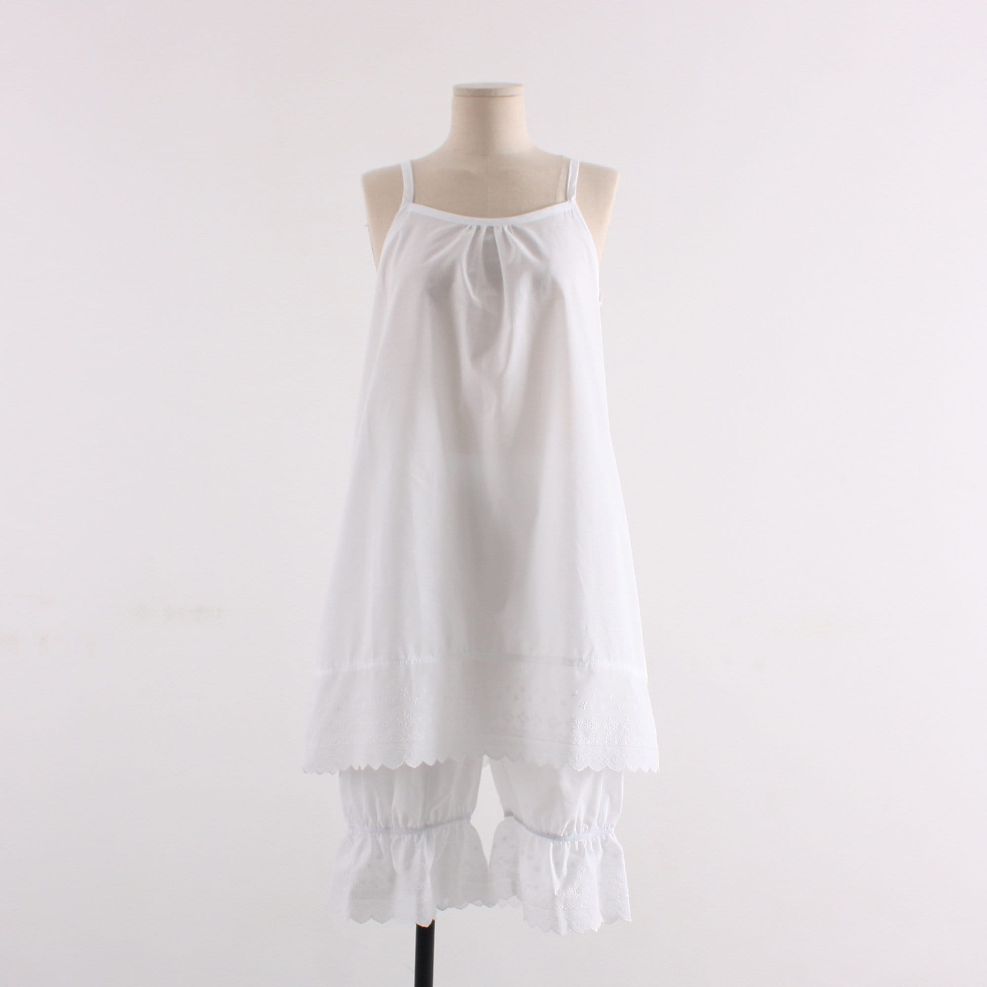 Women Cotton INNER White Lace Slip Dress Underwear - Etsy