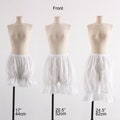 Womens Cotton White Lace Bloomers / Long Bloomers / Pettipants / Underwear / Ladies / Vintage / Pantaloons / victorian / Basic / XS ~ XL product logo