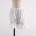 Womens Cotton White Lace Bloomers / Short Bloomers / Pettipants / Underwear / Ladies / Vintage / Pantaloons / victorian / Basic / XS ~ XL
