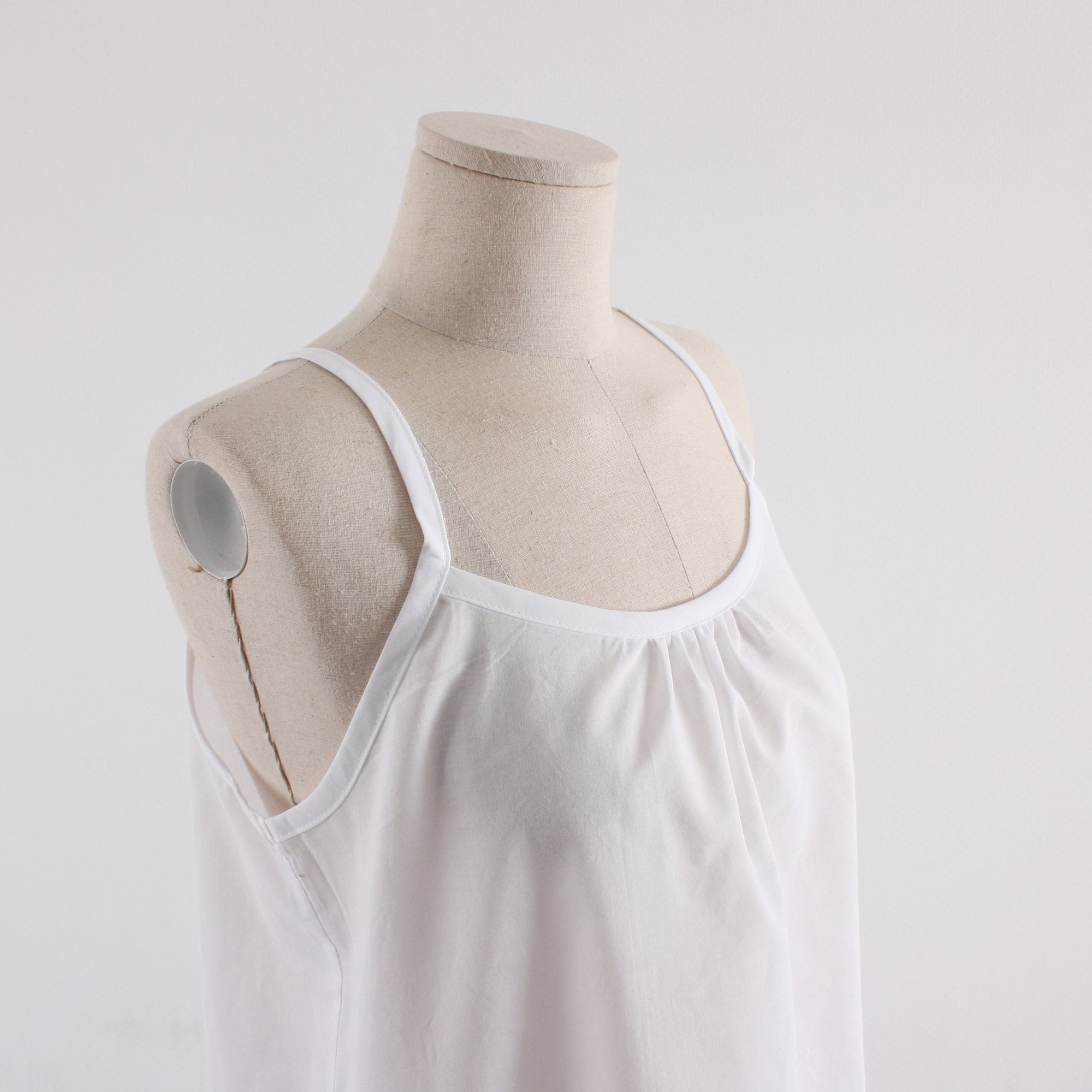 Women Cotton INNER White Lace Slip | Dress Underwear