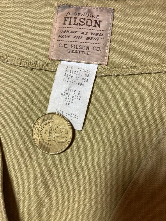 Vintage 1970s Filson Hunting Vest Gem