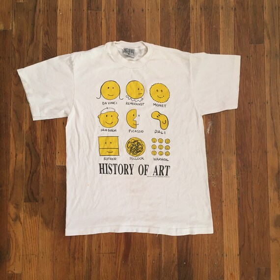 Vintage 1991 History Of Art Shirt