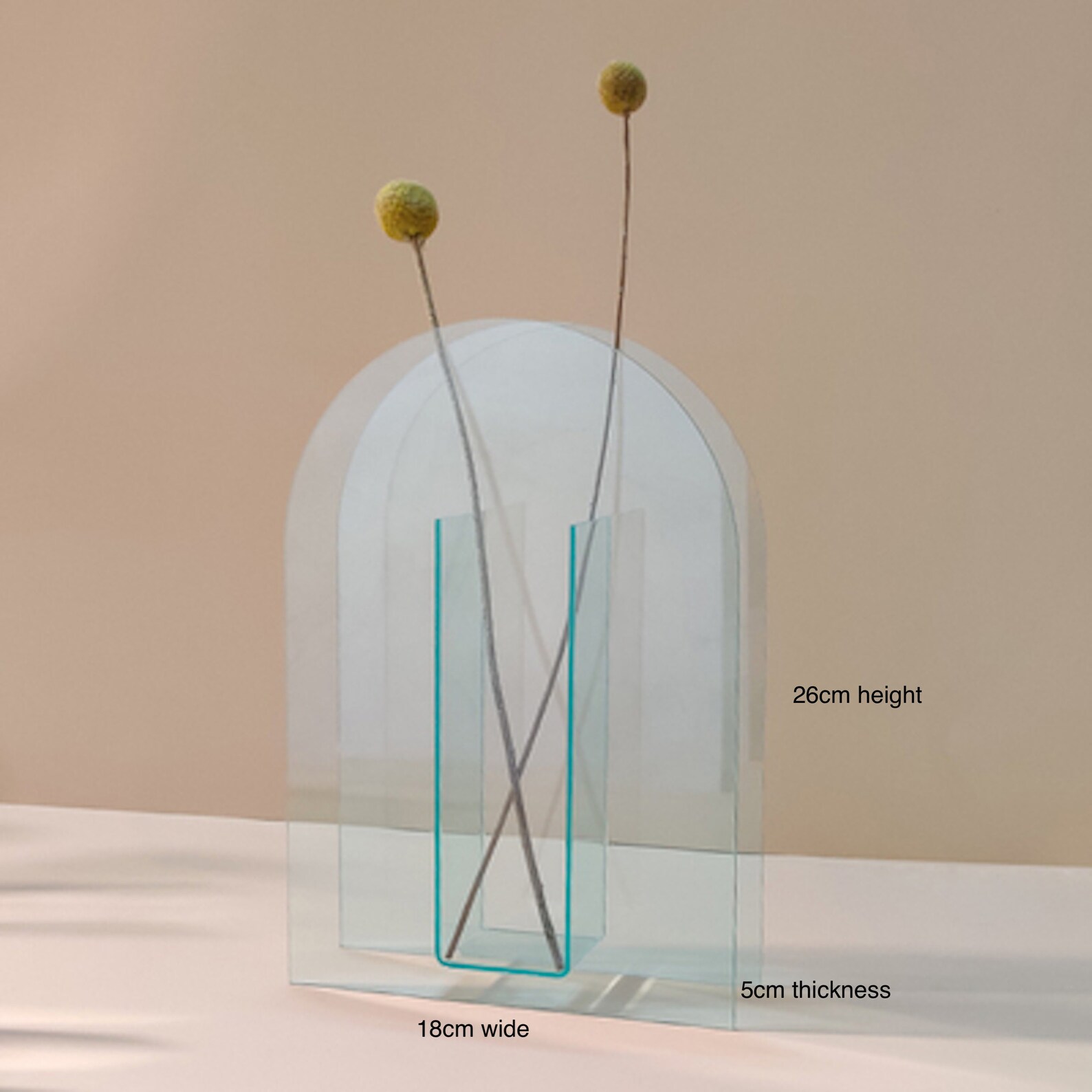 Clear Vase Gifts Plexiglass deco Vase made to order more Etsy