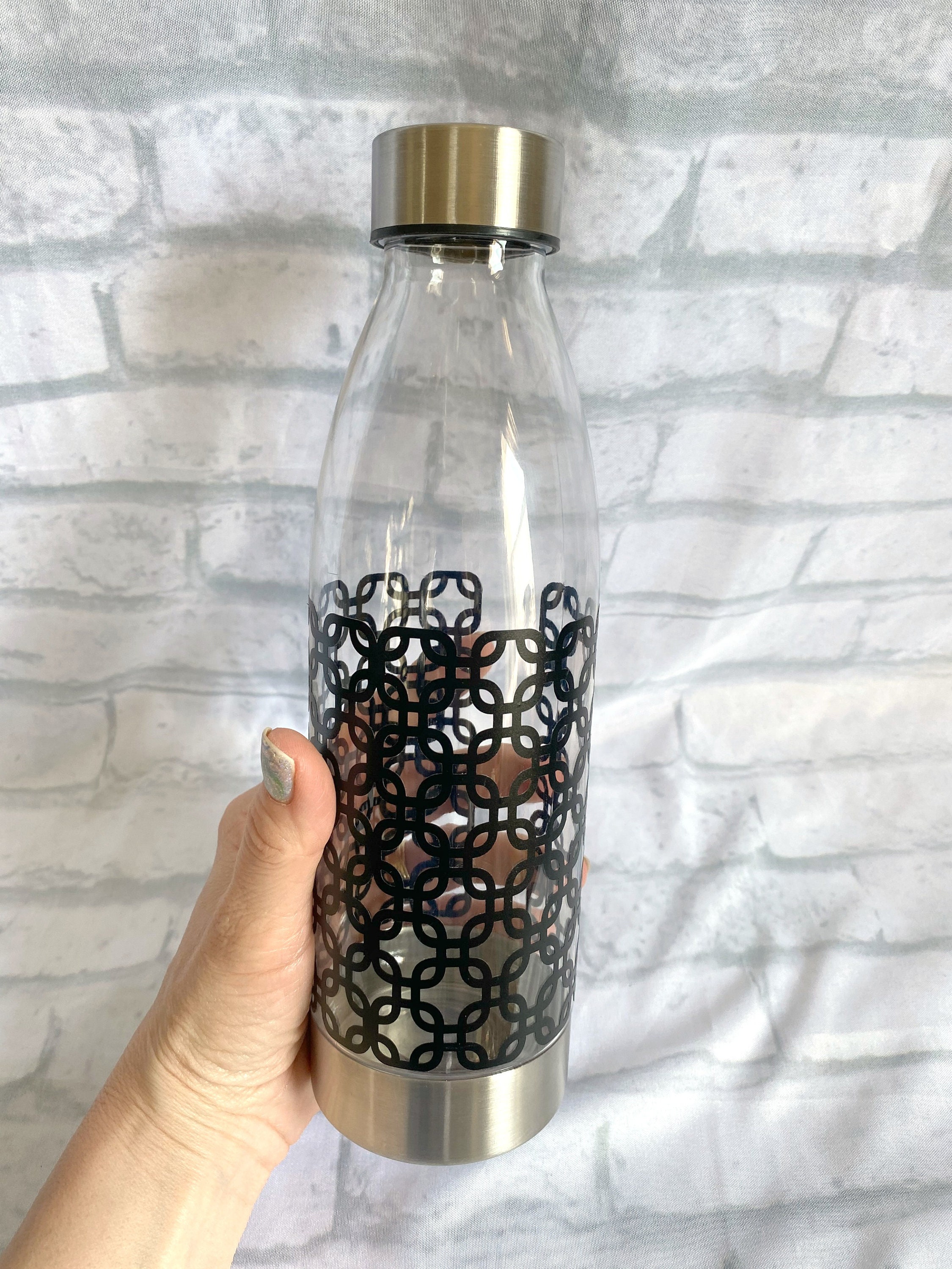 Water Bottle Vinyl Decorated Water Bottle Decorated Water | Etsy