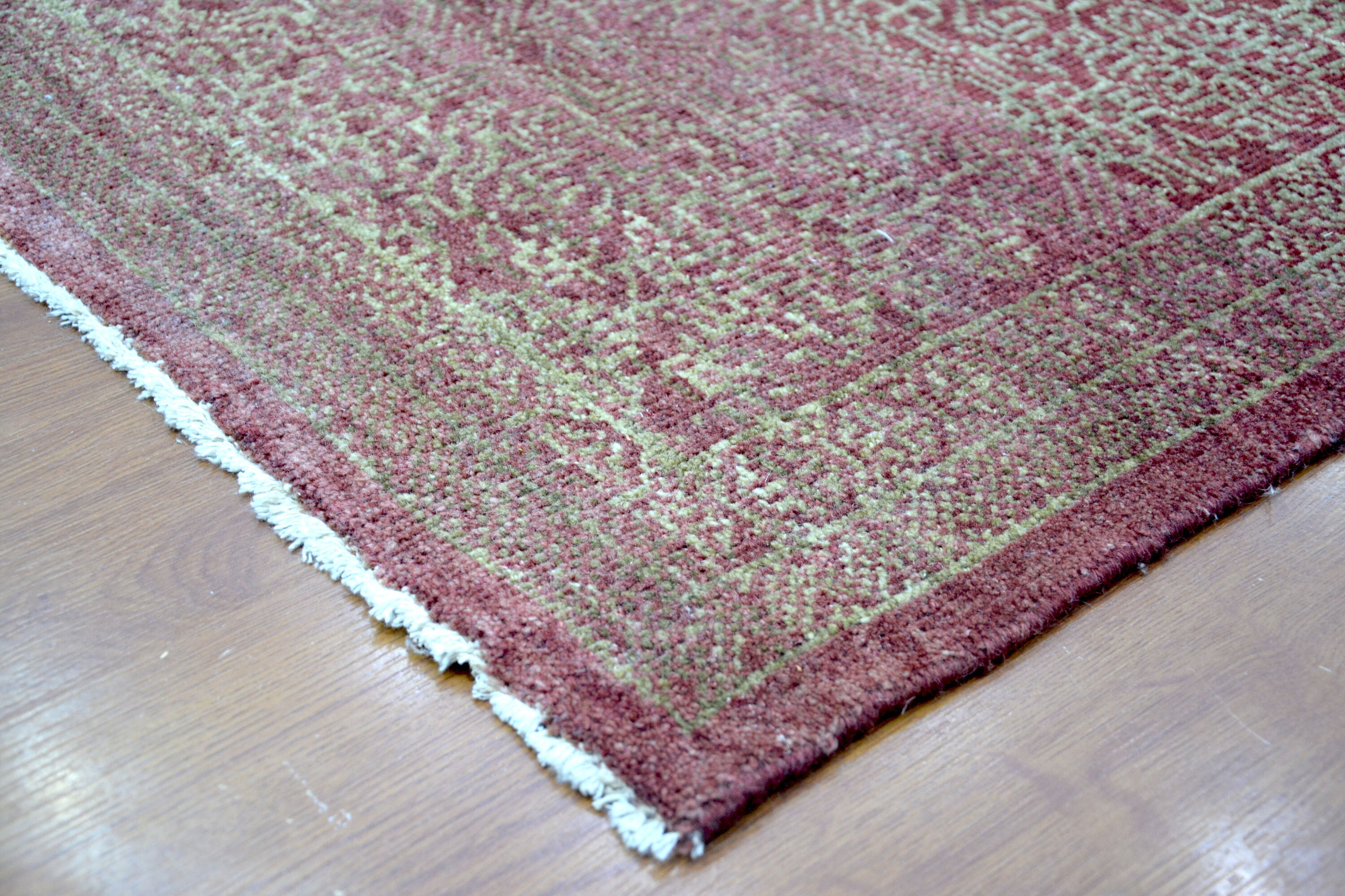 5'6x 8'6 Rug Hand Knotted Purple Wool Area Rug BLACK KNIGHT RUGS 9262 Etsy UK