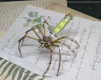 Steampunk Spider Decorative Ornaments Gift