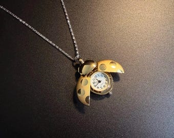 Steampunk-uitrustinghanger, zakhorloge Firefly, zakhorlogeketting, vintage ketting, handgemaakt decorcadeau