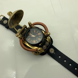Anniversary Gift for Him,Steampunk Retro Watch,Personalized Watch,Mechanical Watch,Groomsmen Watch,Quartz watch,Mens Watch,Gift for Dad