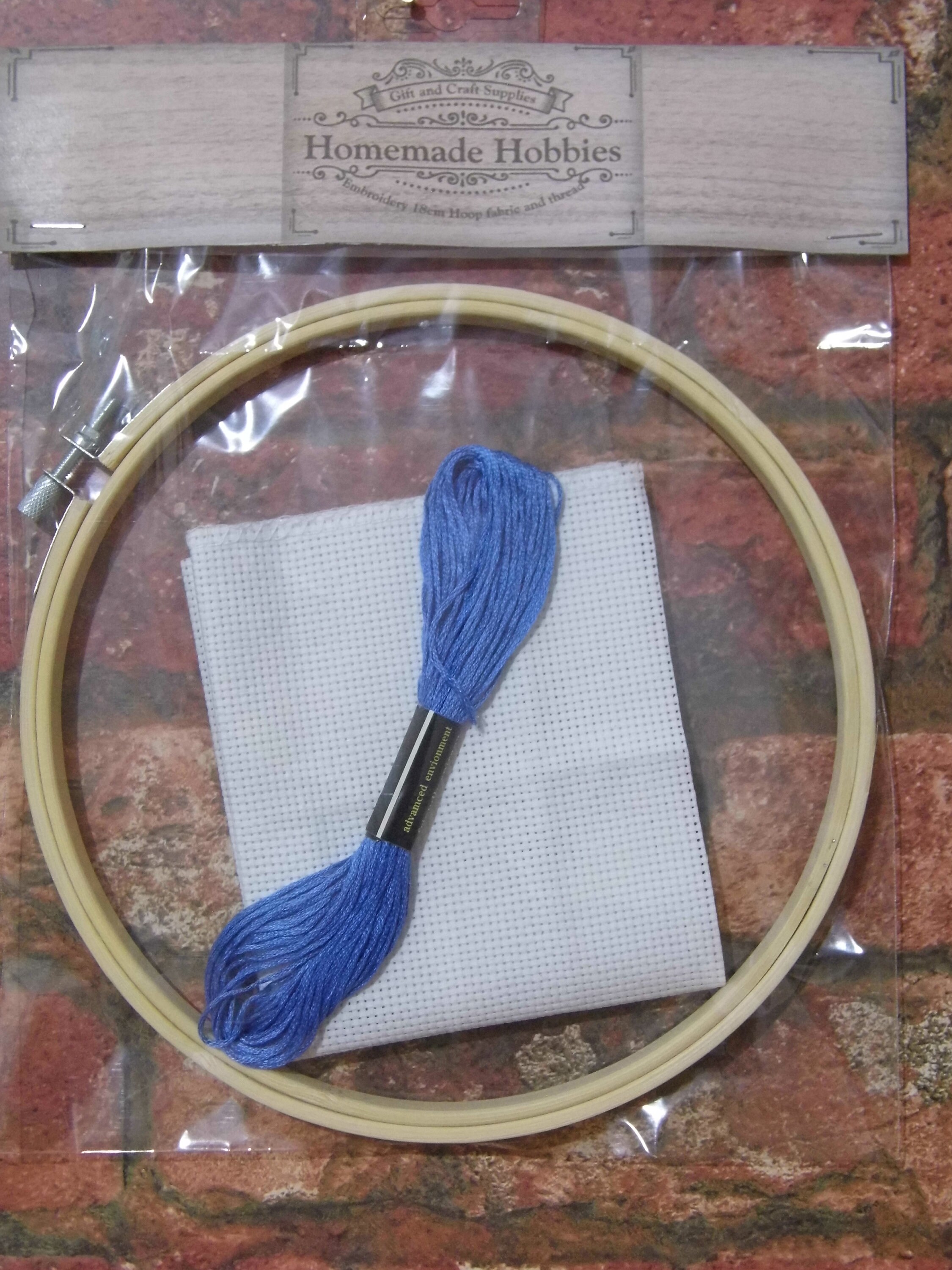 Embroidery Hoops and Embroideryhoop Fabric Sets 13cm/15cm/18cm Etsy UK