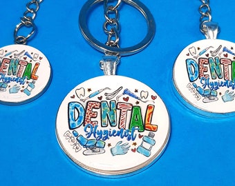 Key Chain Dental Hygienist                          KC-M1009F