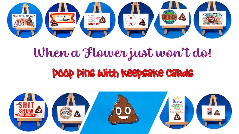 PIN - Oh, So Close" Award w/ Daisy Pin - Great Gag Gift for Nurses - Admin Thinks You Could Do Better -Wilted Flowers Need Love PN1065 image 6