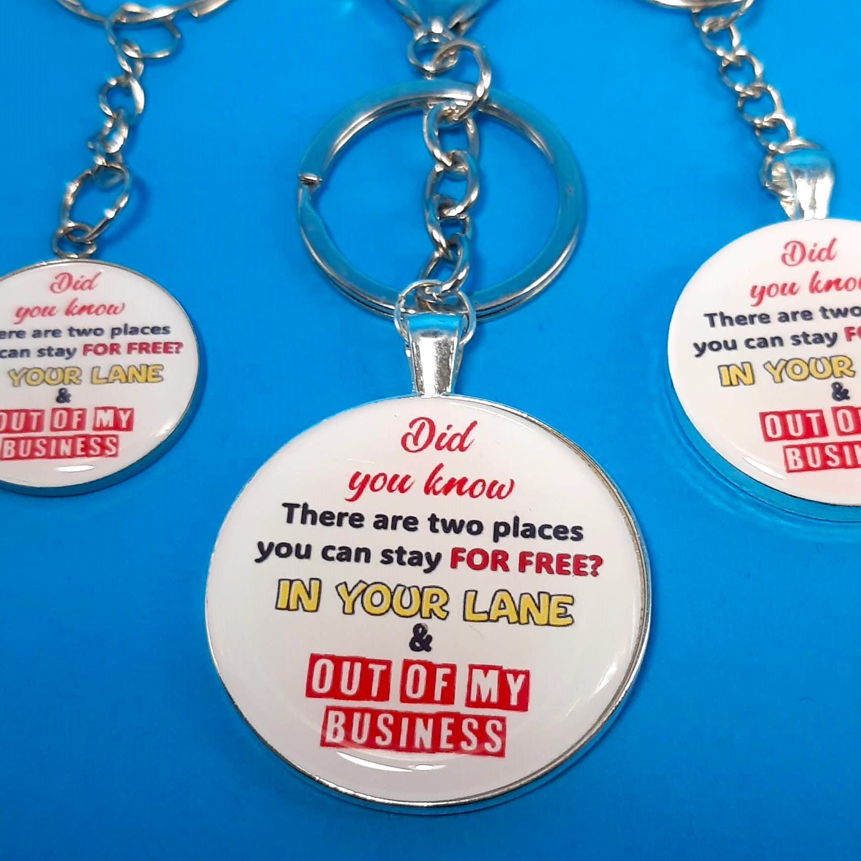 Key Chain Did You Know There's Two Places You Can Stay for Free