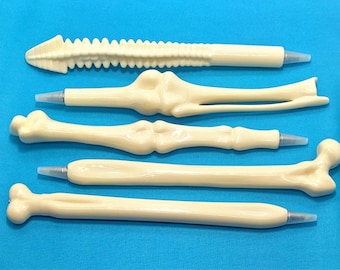 Bone Pen: Novelty Anatomical Ballpoint Pen - Healthcare Gift
