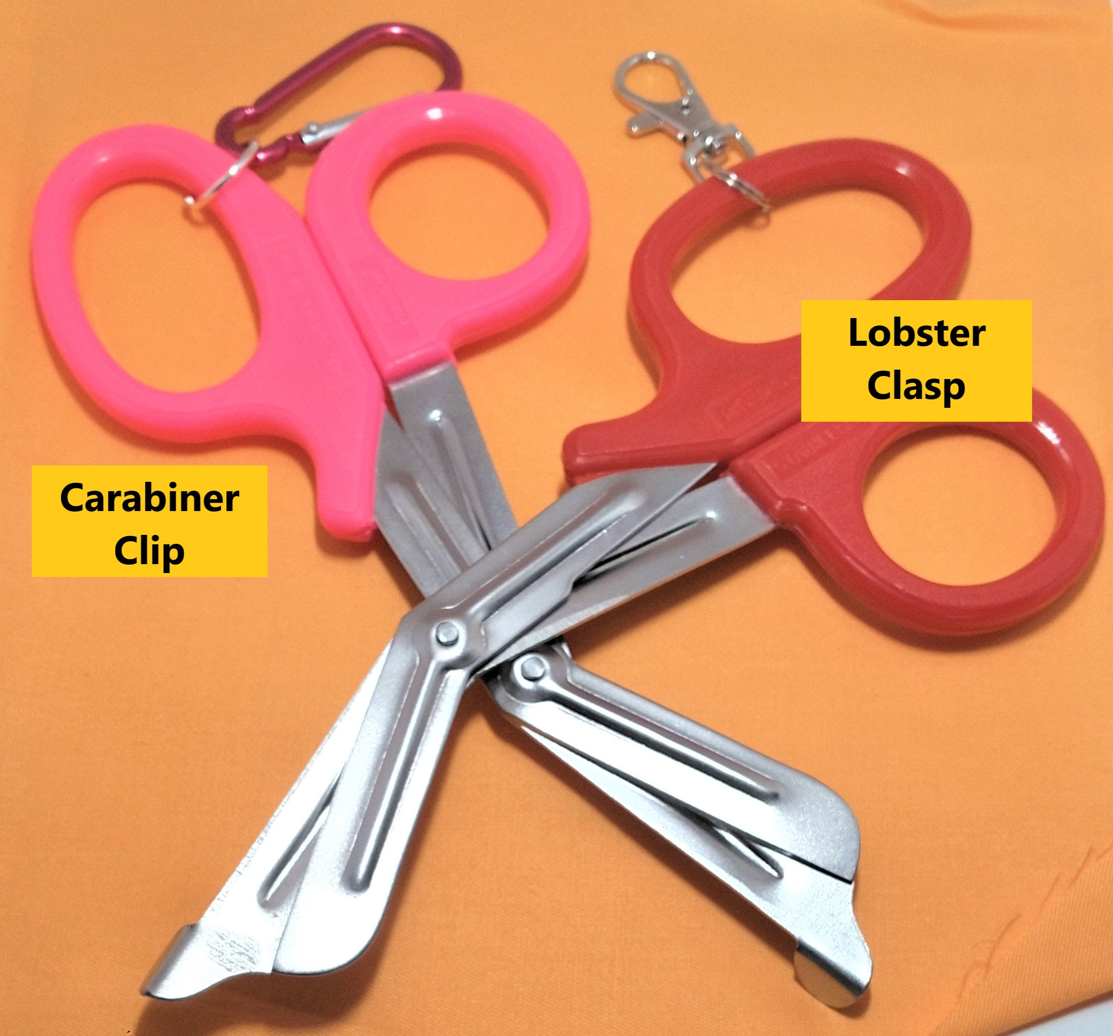 Paramedic EMT Trauma Shears Scissors – First Aid 7.5 Inch Olive Drab
