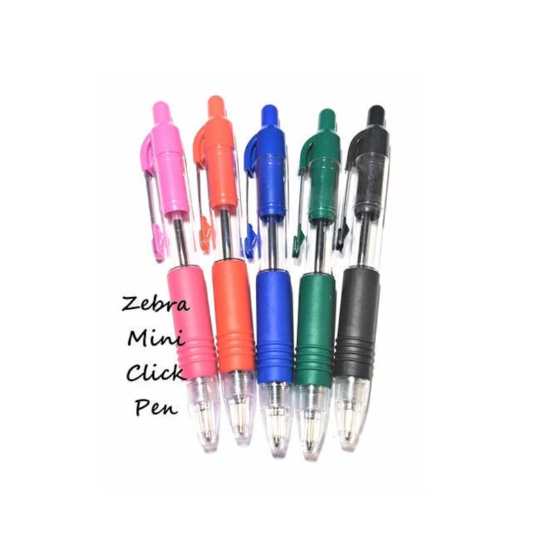 Zebra Mini Ballpoint Pen Retractable Fits Easily Into Etsy