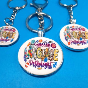 Key Chain Speech Language Pathologist SLP                            KC-M1002G