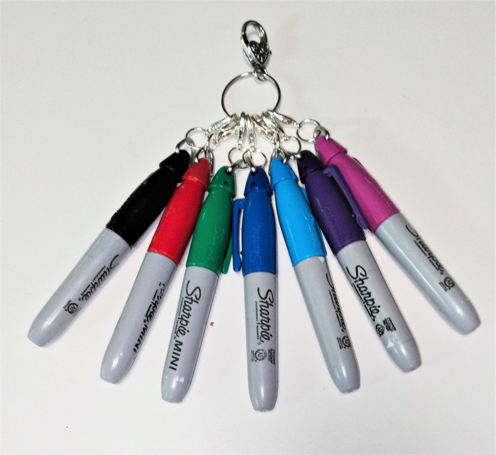 Mini Sharpie Badge Reel Accessory Black Fine Point Great Etsy