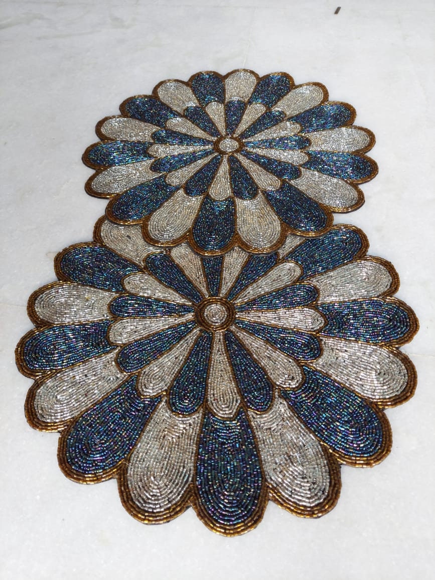 Dinner table mat set of 2 decorative mat gift mat Placemats Etsy