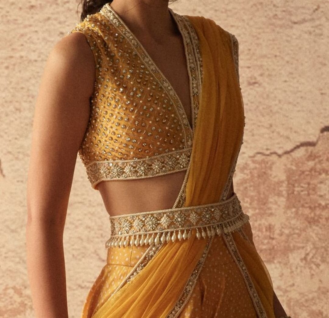 Saree Belt Gold -  Canada