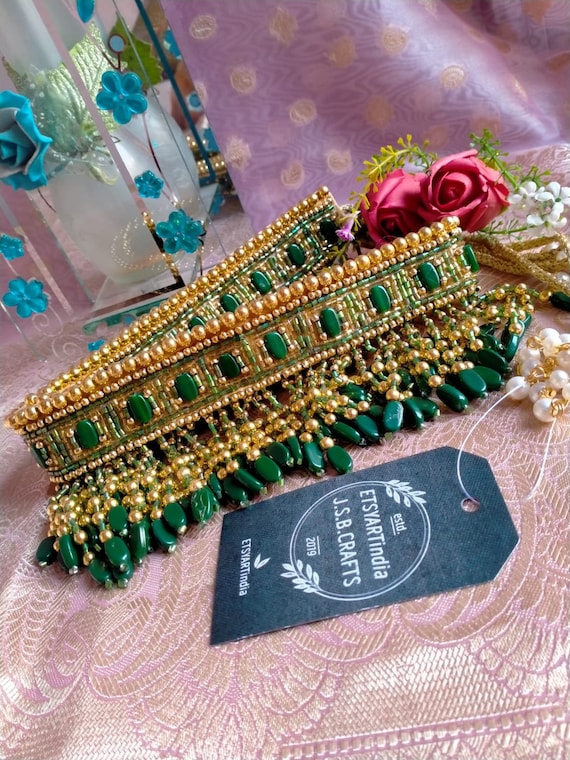 Green Beaded Waist Belt Saree Belt Wedding Belt Waist Beads Bridal Waist  Belt Engagement Gifts Sash Bridal Shower Gift Gift for Her -  Canada