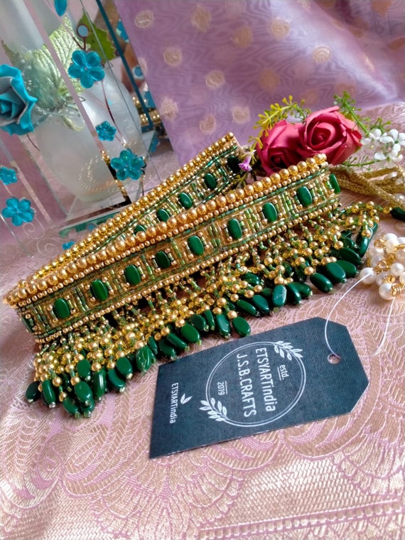 Green Beaded Waist Belt Saree Belt Wedding Belt Waist Beads Bridal Waist Belt Engagement Gifts Sash Bridal Shower Gift Gift for Her Etsy UK