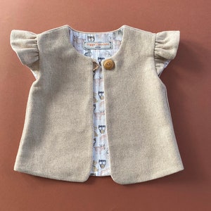 Wool vest