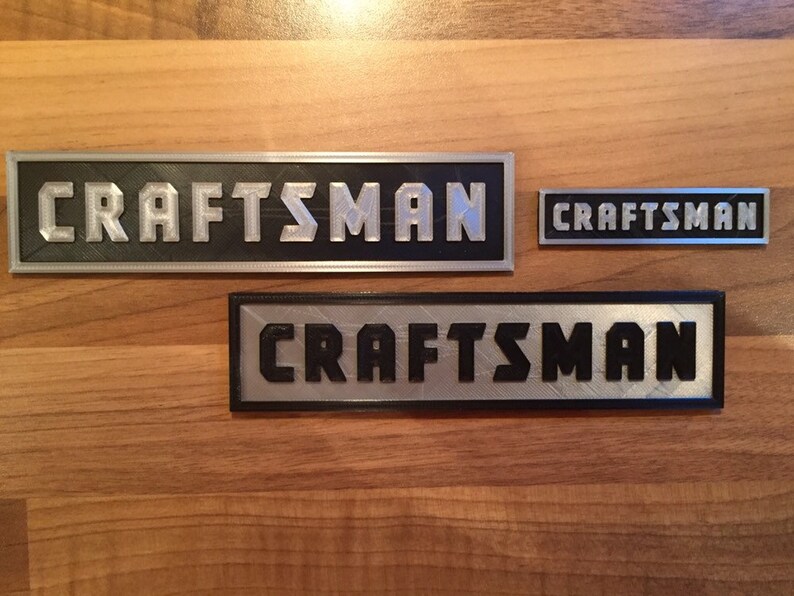 Toolbox Badge Toolchest Emblem Logo Sign fits Craftsman Tool Etsy