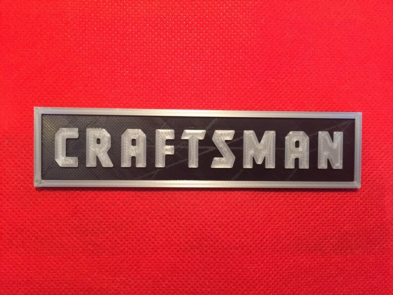 Toolbox Badge Toolchest Emblem Logo Sign fits Craftsman Tool Etsy