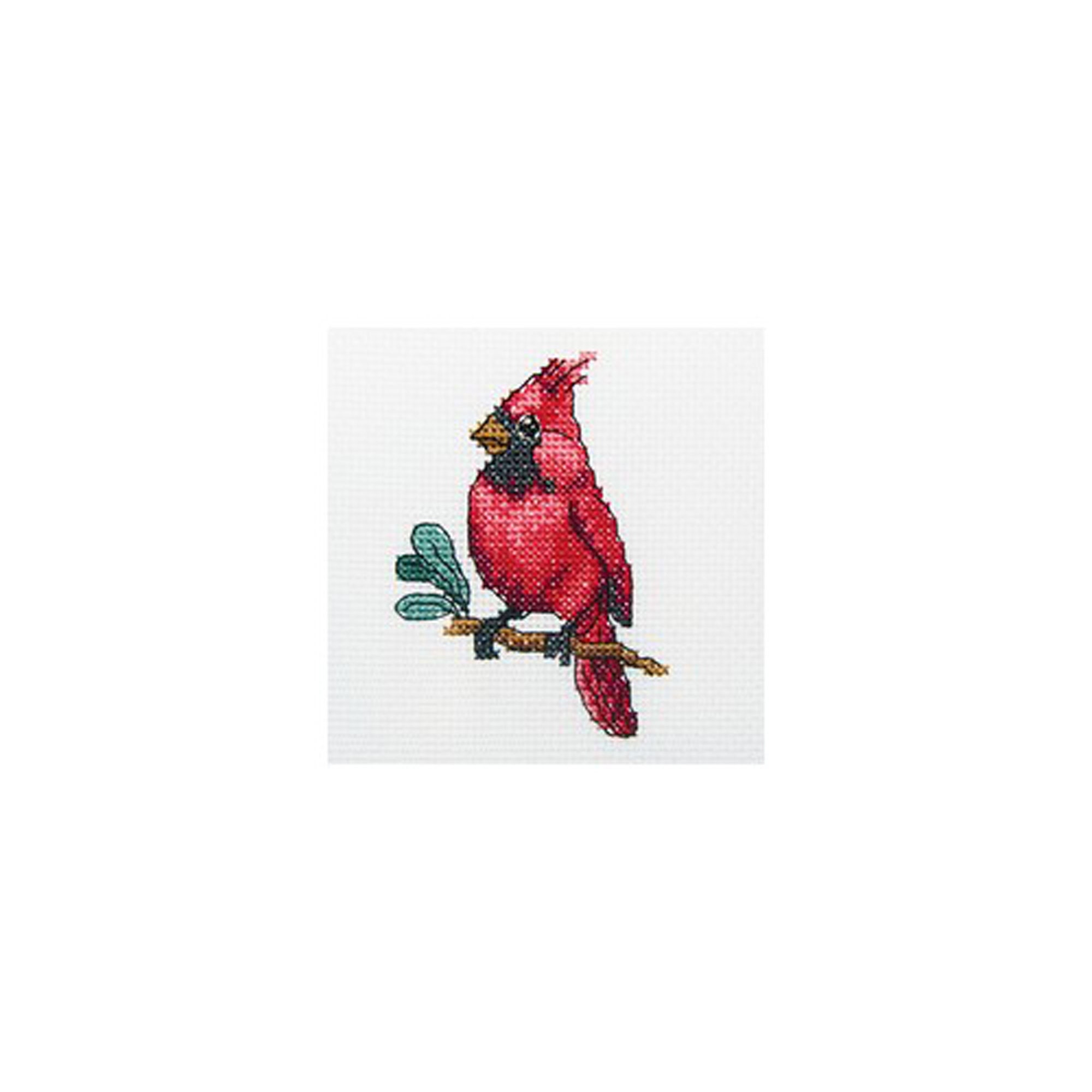 Mini Cross Stitch Kit Bird Counted Cross Stitch Simple Cross Etsy