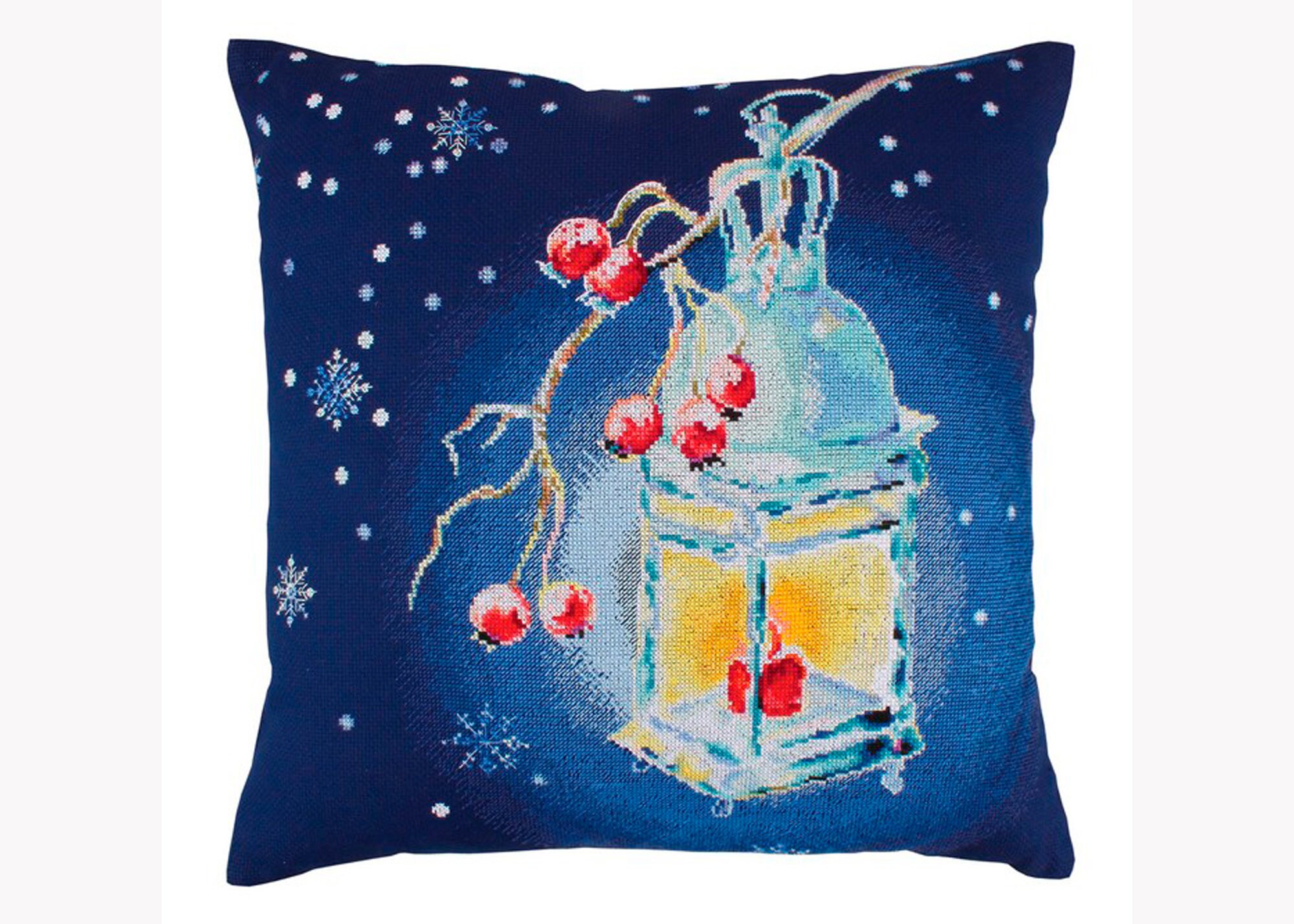 Needlepoint Pillow Kit Hand Embroidery Pillow Cover Kit Modern Etsy