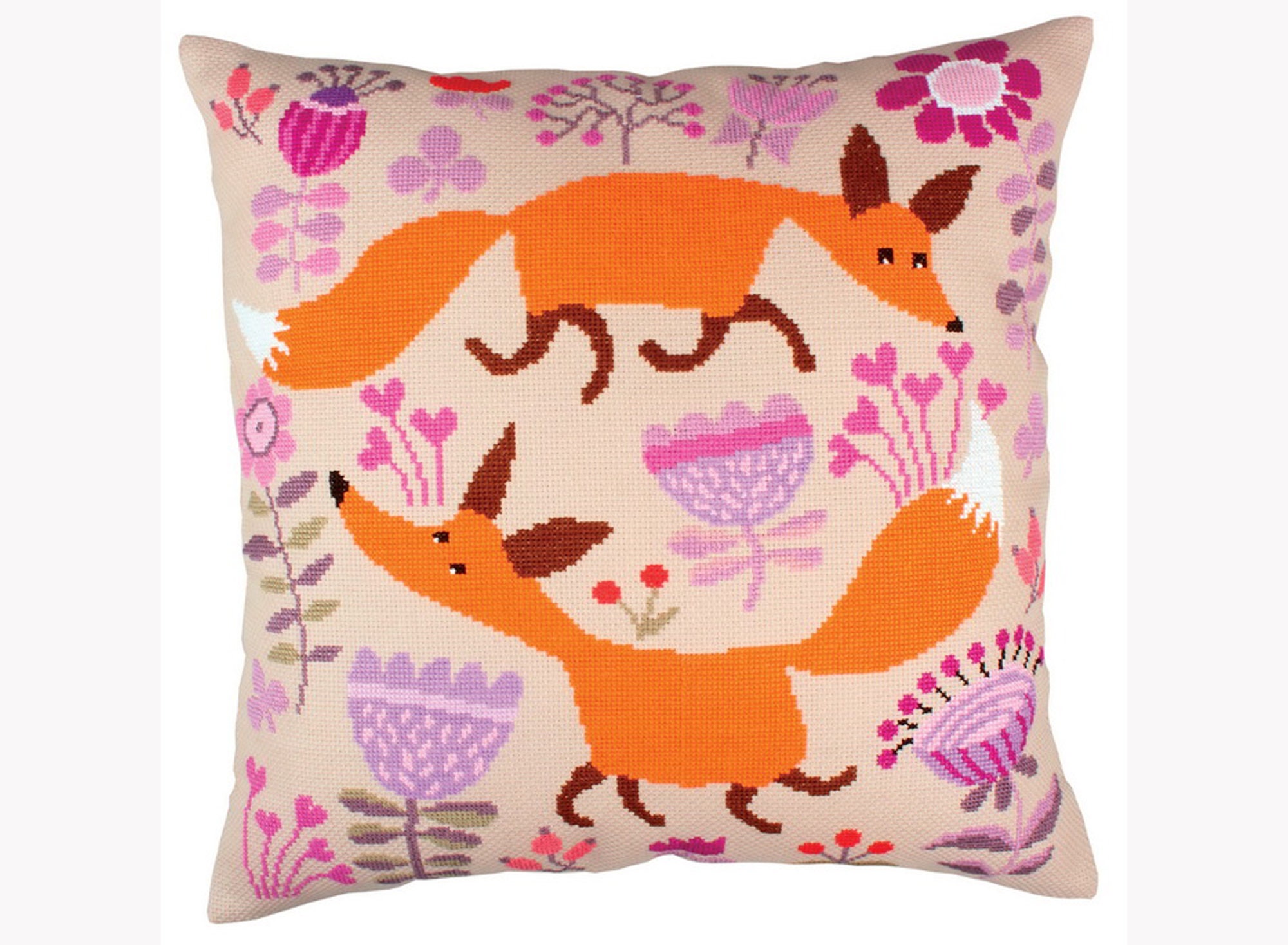 Needlepoint Pillow Kit Hand Embroidery Pillow Cover Kit Modern Etsy