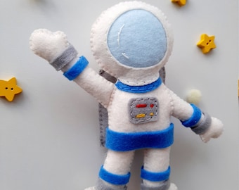 フェルト宇宙飛行士ロケットパターンpdf 宇宙の装飾品 宇宙飛行士