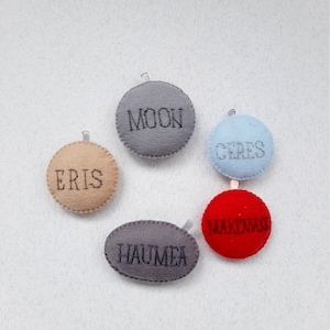 Felt Solar System Planets With Dwarf Planets Set Stuffed Planets With ...