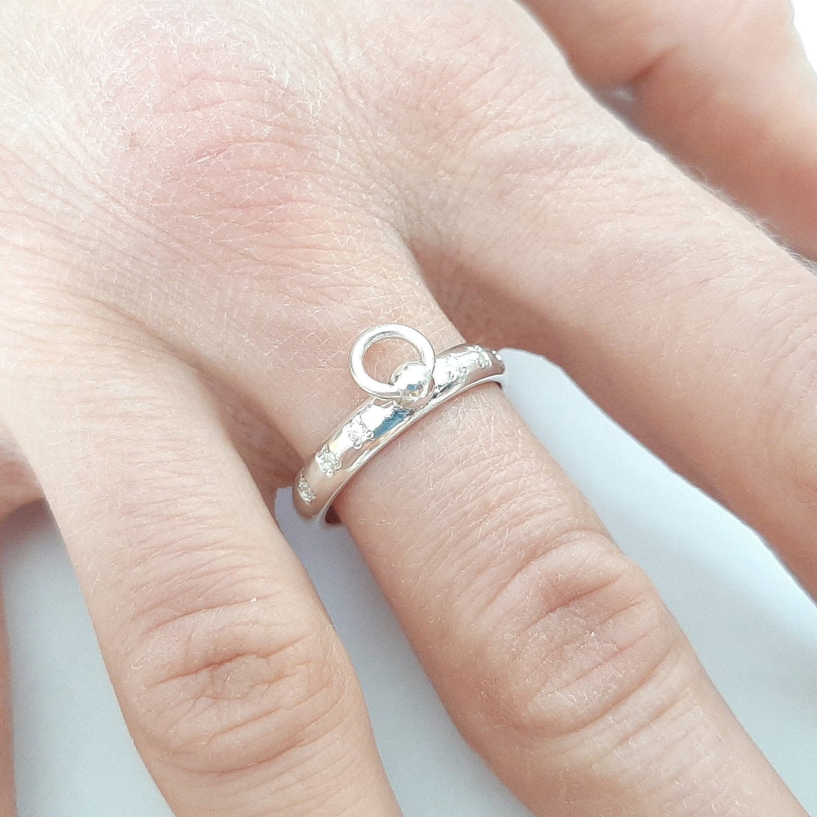 Story of O Ring Ring of O Collar Ring BDSM Silver Bdsm Etsy