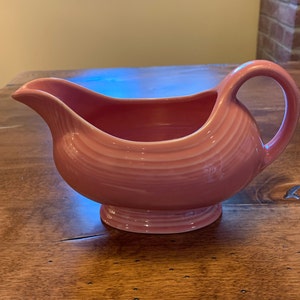 Fiesta Rose Sauce Boat Gravy Boat - Etsy