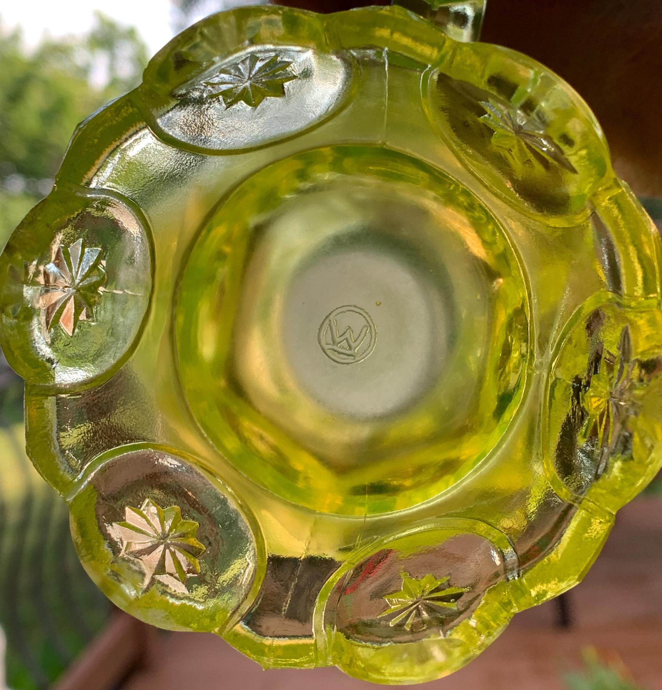 MURANO GLASS 蓋物 イエロー ミルフィオリ お碗 MURANO GLASS 蓋物