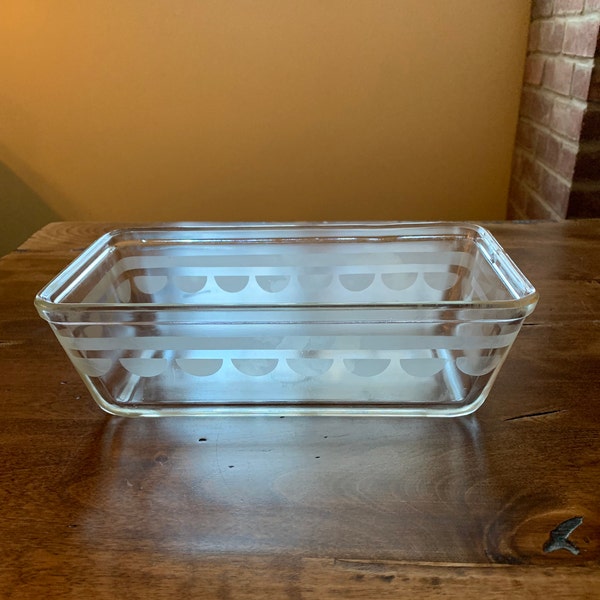 Pyrex Glass Loaf Pan Etsy