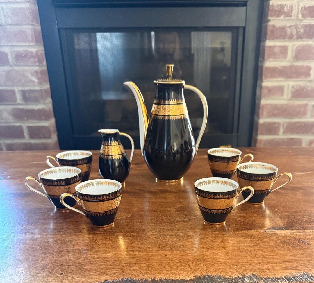 Vintage Rudolf Wächter Porcelain Tea Set - Made in Bavaria, Germany ...