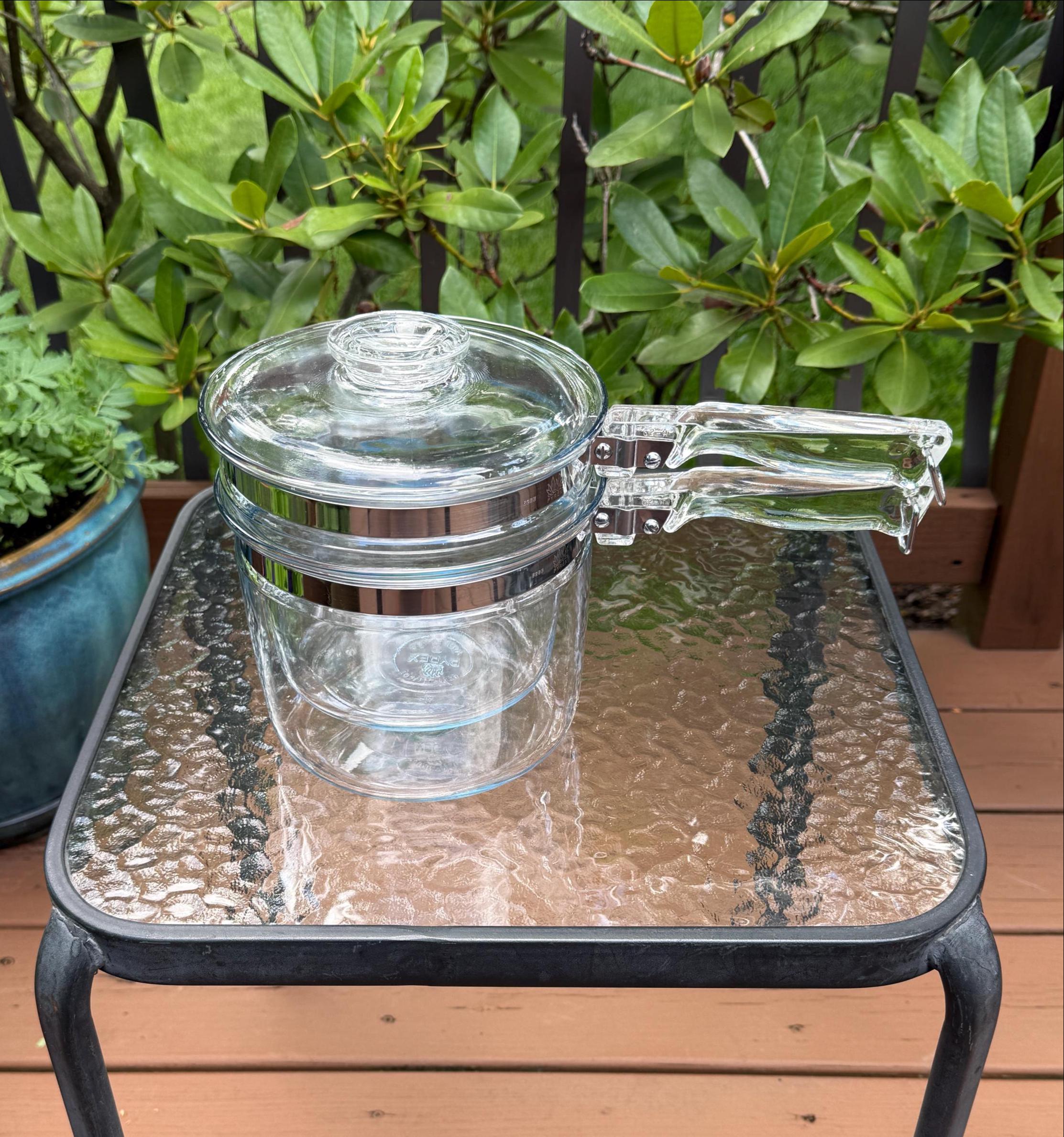 Pyrex 6763 Double Boiler - Etsy